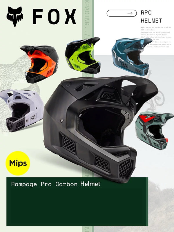 Rampage Pro Carbon Helmet